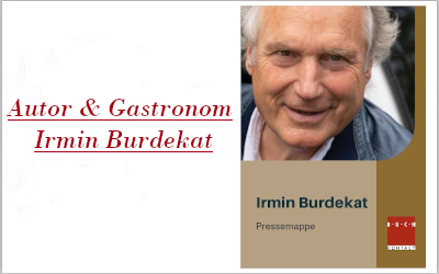 Erfolgsgastronom und Autor Irmin Burdekat