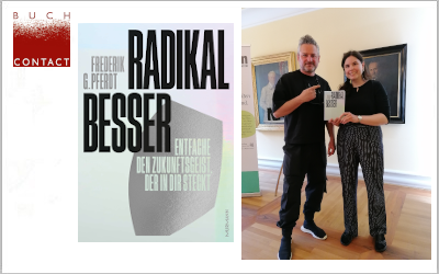 Murmann-Autor und Zukunftsoptimist Frederik G. Pferdt auf der evolve Marketing-KI Konferenz in Freiburg